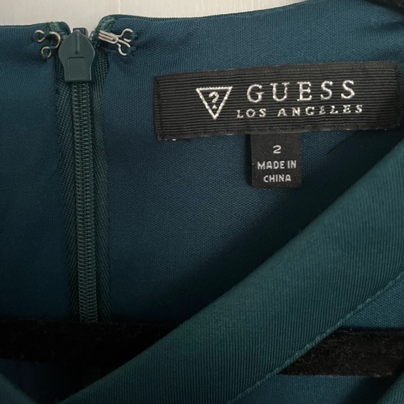 Guess Emerald Green Bodycon Dress - Picture 2 of 5